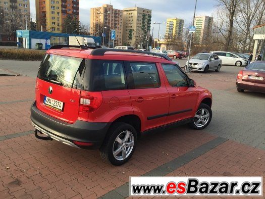 Prodám Škoda Yeti 1,8 TSi 4x4 1.majitel 12/2010 serviska – fotografie 4