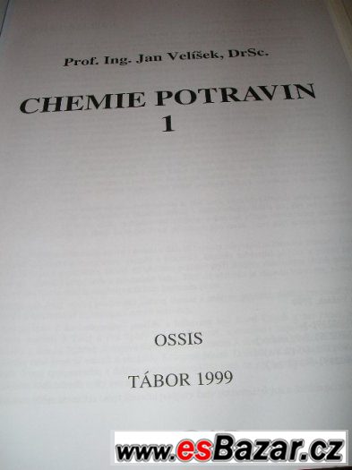 Chemie potravin I, II, III - 1999, cena vč. pošty – fotografie 2
