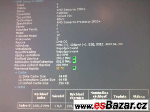 AMD SEMPRON 2800 – fotografie 5