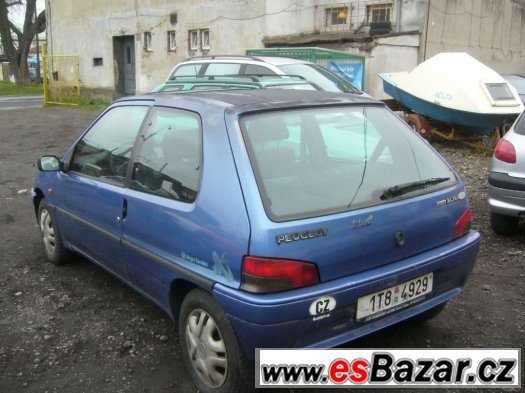 Peugeot 106 1.1 44 kw EKO UHRAZENO – fotografie 4