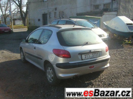 Peugeot 206 1.1 44 kw EKO UHRAZENO – fotografie 4