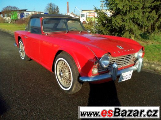 Triumph TR4 1964, pojizdný, originál stav, krásná patina – fotografie 2