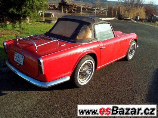 Triumph TR4 1964, pojizdný, originál stav, krásná patina – fotografie 3