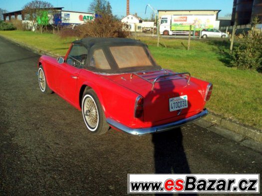 Triumph TR4 1964, pojizdný, originál stav, krásná patina – fotografie 4
