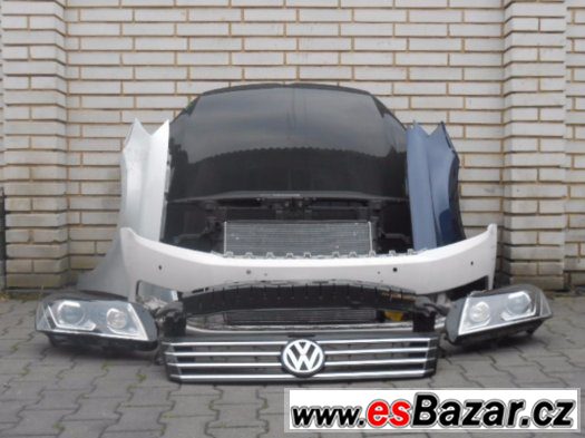 Volkswagen Passat B-7 Dily na Predek Airbagova sada Chladic – fotografie 1