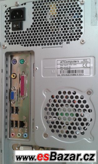 PC Comfor s LCD 15“, Win XP, klávesnice, kabely, hry a SW – fotografie 2