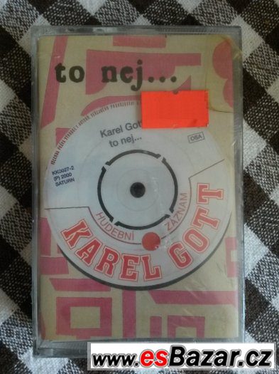 MC kazeta - Karel Gott - to nej.... nová – fotografie 1