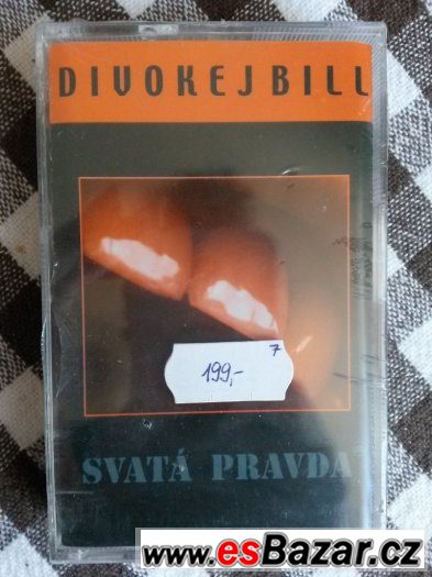 MC kazeta - Divokej Bill - svatá pravda - nová – fotografie 1