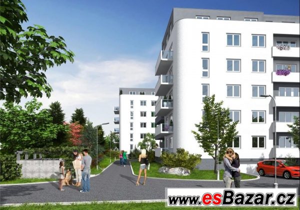 Nový byt 2+kk o ploše 52.85 m2, s terasou 9.46 m2, – fotografie 3