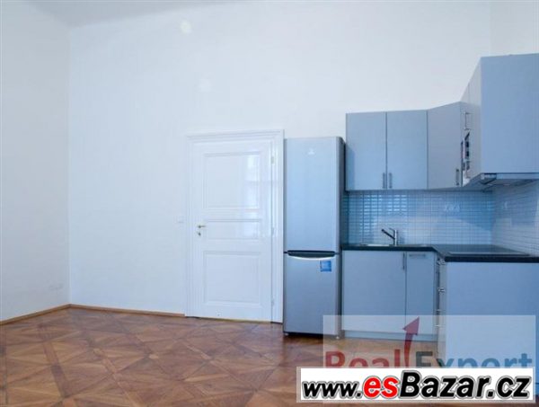 Pronájem bytu 1+kk, 43m2, Praha 2 - Vinohrady, ul. – fotografie 1