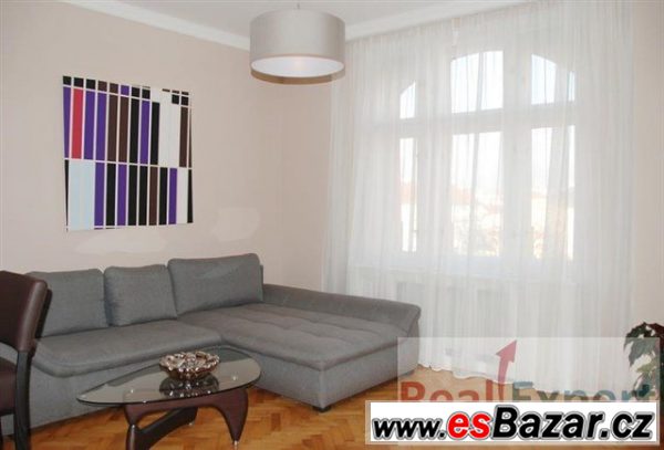 Pronájem světlého bytu 3+kk/Balkon, 87 m2, Praha 2 – fotografie 2
