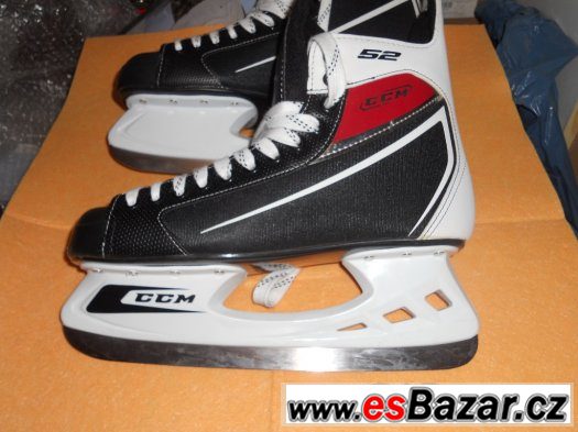 nepoužívané Brusle na led CCM 52 - velikost 46 – fotografie 4