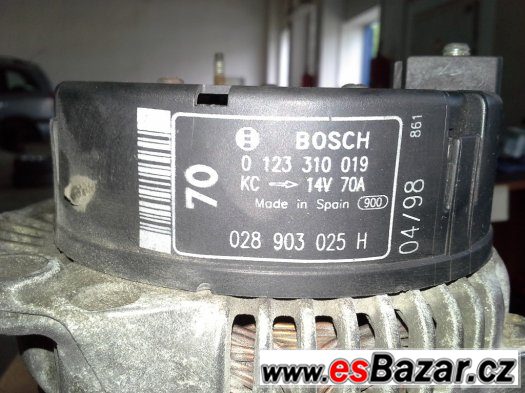 Alterrnátor Bosch VW,Škoda,Audi,Seat – fotografie 3