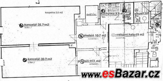 Pronájem kanceláří 98 m2, Hradec Králové - centrum. – fotografie 5