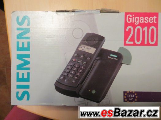 PRODÁM používaný stolní přenosný telefon SIEMENS GIGASET – fotografie 1