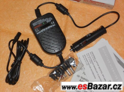 měnič napětí - automobilový adapter Voltcraft nové – fotografie 1