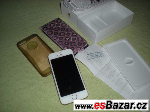 Apple iPhone 5S 16 GB GOLD ZÁRUKA DATART – fotografie 3