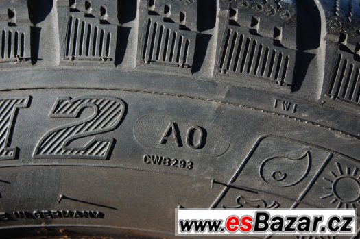 Celoroční 205/55R16 DUNLOP, 2ks, vzorek 6-7mm, záruka – fotografie 5