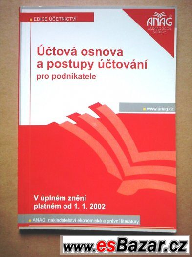 Účtová osnova a postupy účtování pro podnikatele – fotografie 1