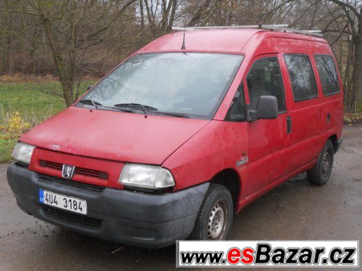 Peugeot Expert 1.9 TD - zaplacené ekodaň – fotografie 1