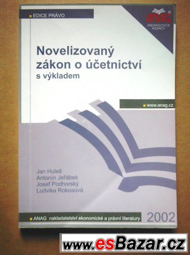 Novelizovaný zákon o účetnictví s výkladem – fotografie 1