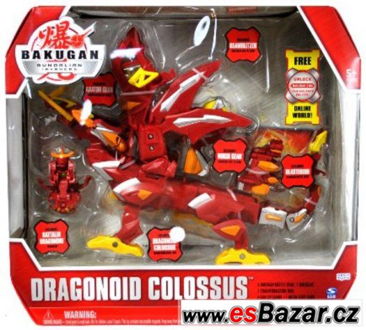 Bakugan 3 Dragonoid Colossus – fotografie 1