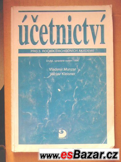 Účetnictví pro 3. ročník obchodních akademií – fotografie 1