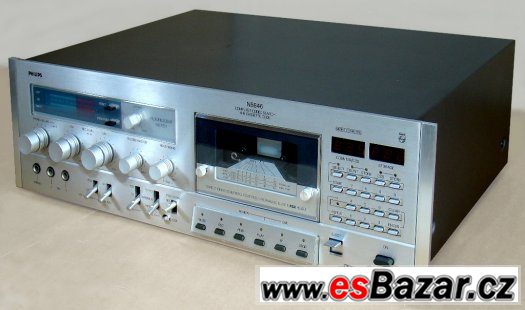 Vintage Tape-deck PHILIPS - direct drive - 3 hlavy – fotografie 1