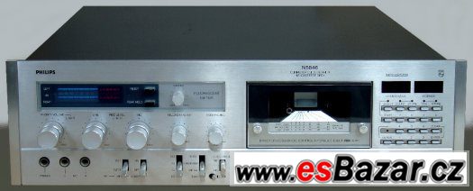 Vintage Tape-deck PHILIPS - direct drive - 3 hlavy – fotografie 2