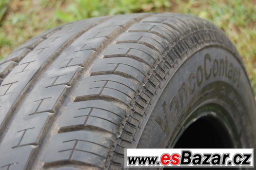 215/65R16 C CONTINENTAL VancoContact, 2ks, 9mm, na dodávku – fotografie 1