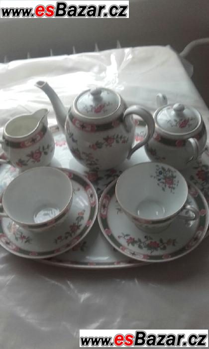 přátelská porcelánová souprava na čaj – fotografie 2