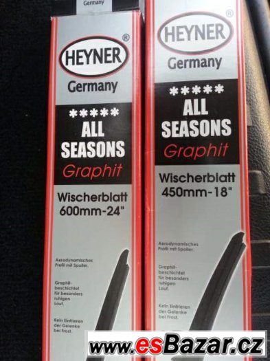 stěrače Heyner ; délka 600mm a 450mm – fotografie 1