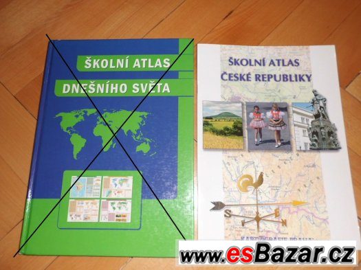 školní atlas ČR – fotografie 1