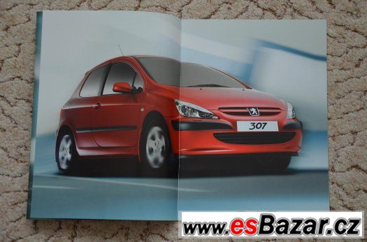 Prospekt k vozu Peugeot 307 – fotografie 1