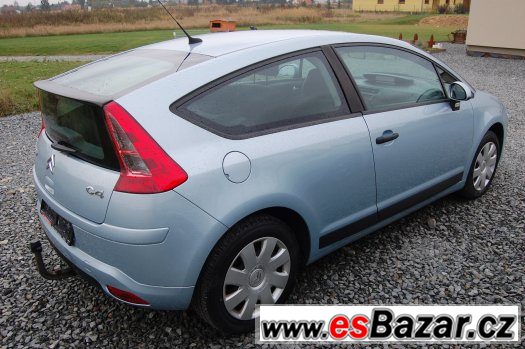 CITROEN C4 Coupe 1,6HDI VTR, najeto jen 110.000km, 1.majitel – fotografie 4