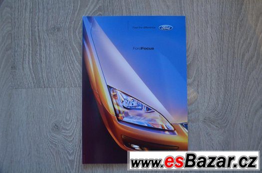 Prospekt k vozu Ford Focus z roku 2006 – fotografie 1