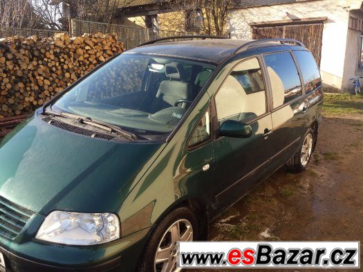 VW Sharan 1,9 tdi 85 kw 6st man, 5/7 míst – fotografie 2