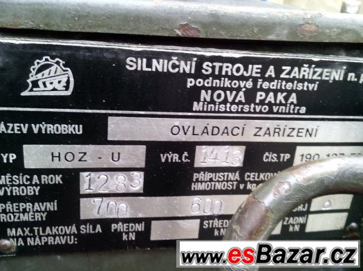 hydraulickou jednotku typ HOZ-U – fotografie 5