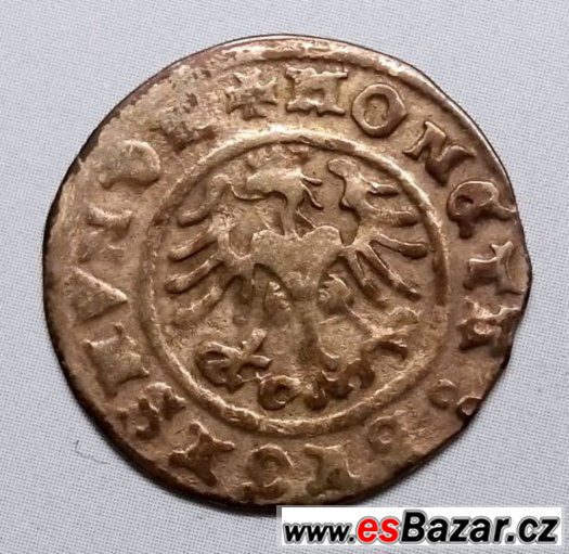 1/2 groš 1509 Krakov, Zikmund I. Starý, Polsko – fotografie 2