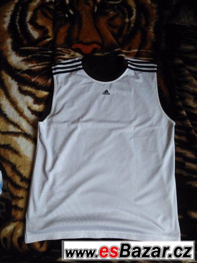 Tílka oboustrané adidas - 2 kusy vel XL+ – fotografie 4