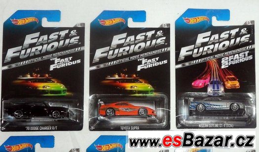 koupím hot wheels Fast Furious viz obr. – fotografie 1