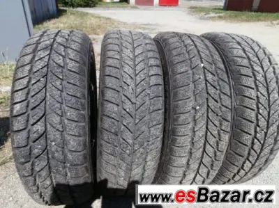 4x zimní kola 13"-disky 4,5Jx13, 4x100, pneu155/65 R13