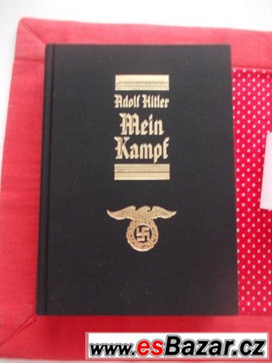 KNIHA MEIN KAMPF - jako nová,včetně pásky – fotografie 1