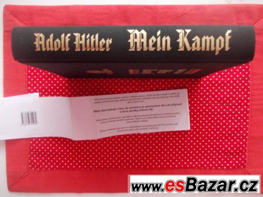 KNIHA MEIN KAMPF - jako nová,včetně pásky – fotografie 2