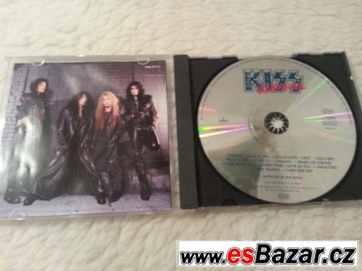 CD , sepultura - against,; kiss - revenge . cena za kus 140, – fotografie 2