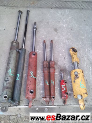 hydraulické pístnice – fotografie 1