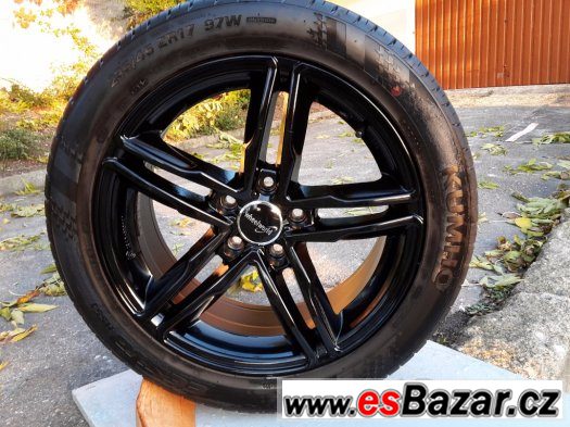 Prodám letní sadu 5x112 R17 Alukola + Pneu – fotografie 5