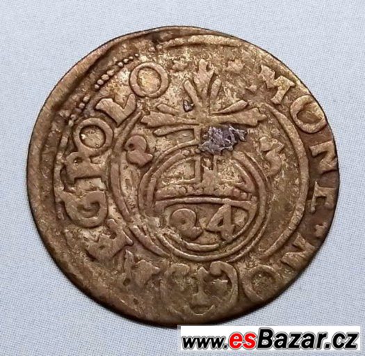 1/24 tolaru 1623 Bydhošť, Zikmund III., Polsko – fotografie 1