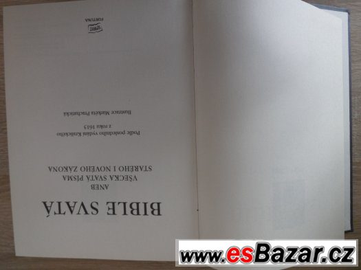 Bible svatá – fotografie 2