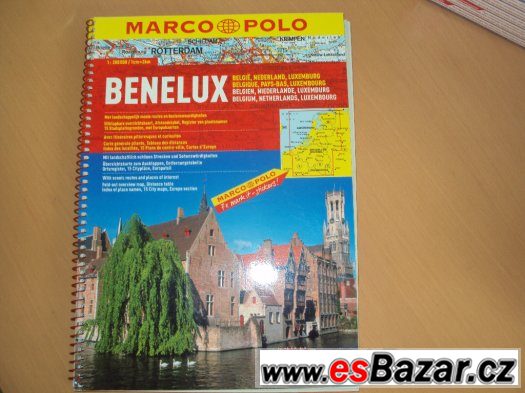Benelux - autoatlas MarcoPolo - Belgie, Nizozemsko, Lucembur – fotografie 1